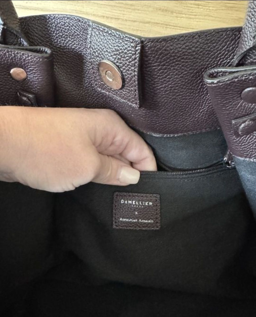Demellier Borse da donna: Demellier sac aubergine  – Nuovo (secondo la descrizione) da Genève venduto da ana_z8yn 3