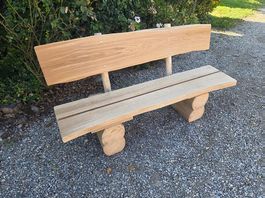 Rundholzbank Holzbank