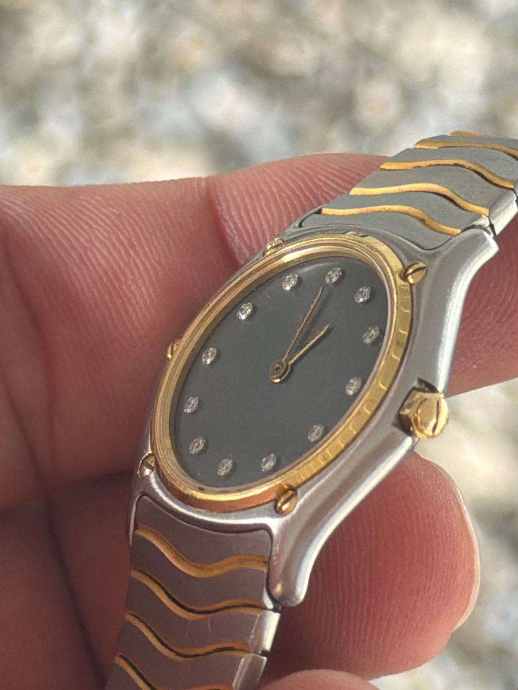 Ebel Orologi: Ebel wave Bicolor – Difettoso da Schlieren venduto da Luxury.Time 3