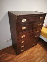 Campaign Chest Eng. Military Kommode Mahagoni 75x108x42