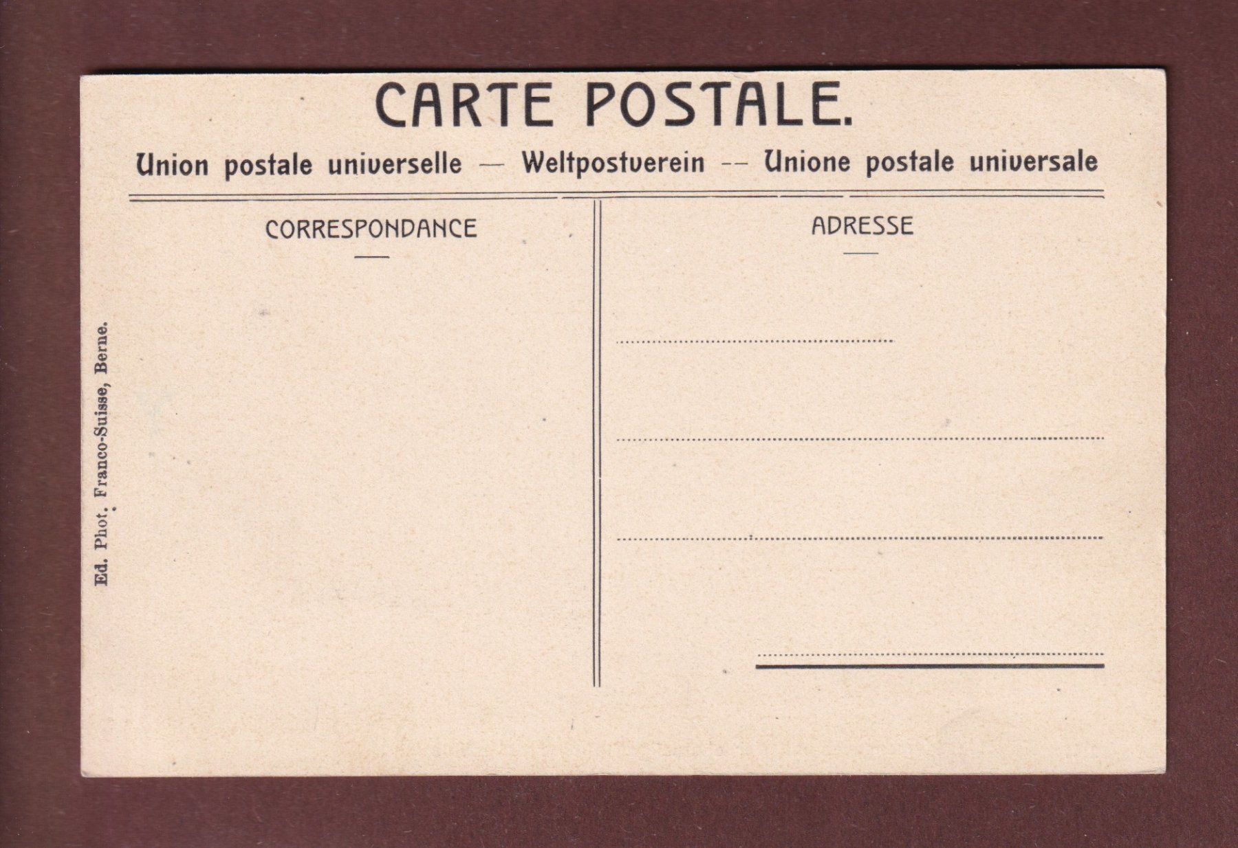 Cartoline postali: BERN - Herrengasse - Alte Hochschule – Usato da Pully venduto da nicecards-shop 1