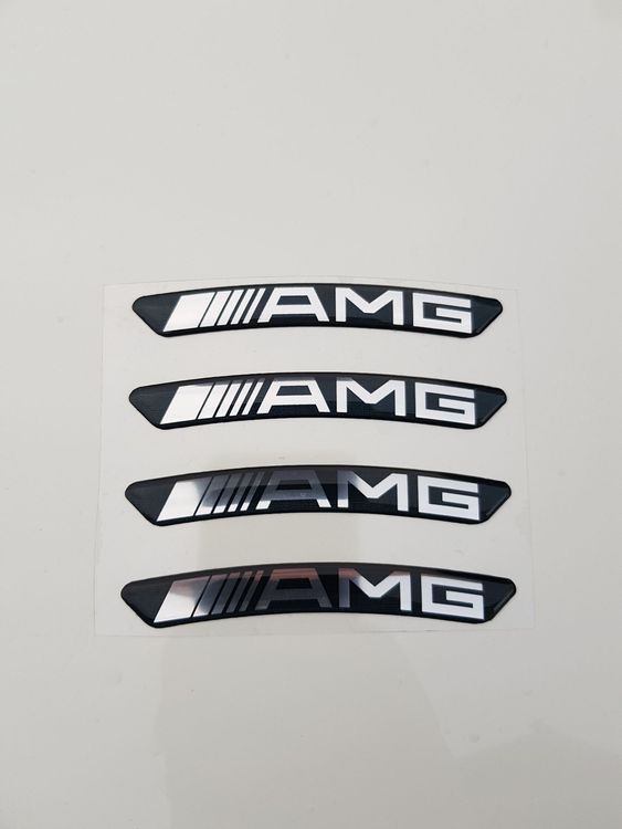 Mercedes AMG 19 Felgen aufkleber