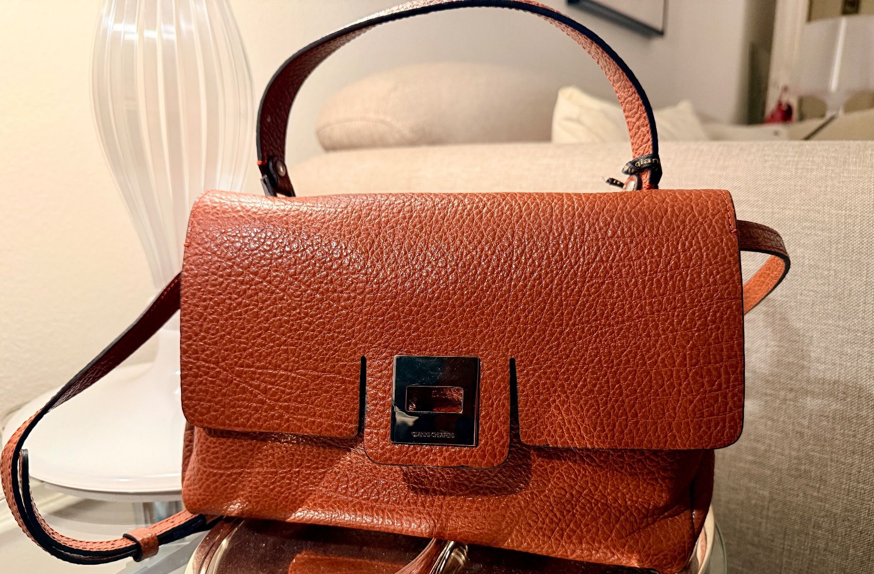Gianni Chiarini Borse da donna: Gianni Chiarini Ledertasche – Nuovo (secondo la descrizione) da Genève venduto da mar_g5r2 6