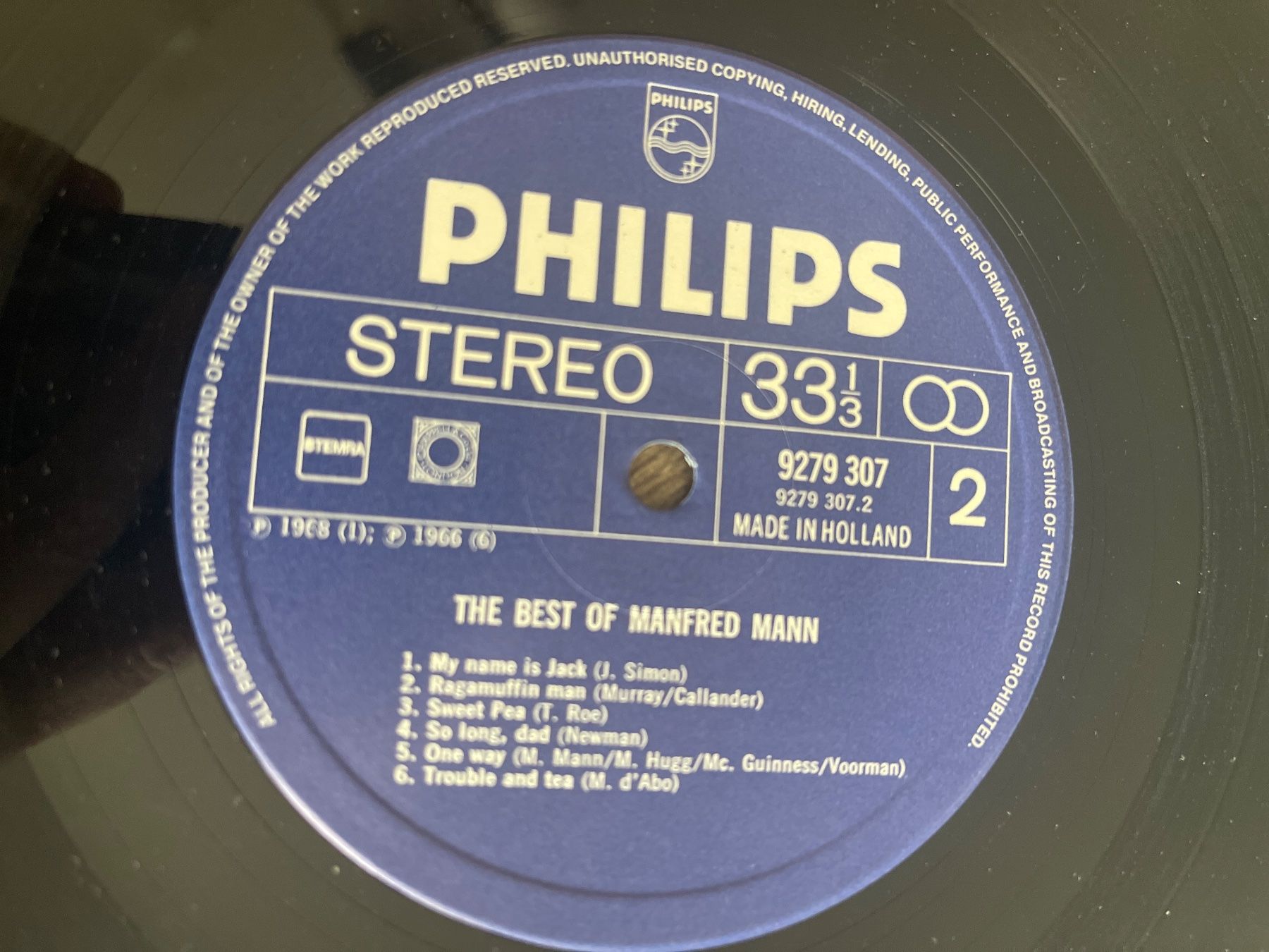 Schallplatten: S1902/Manfred Mann - The Best of – Gebraucht aus Frutigen von Philippe_jsp 2