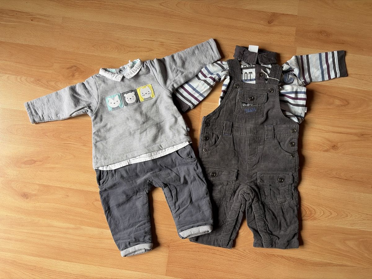 Ensembles coordonnés: Lot de 2 ensembles taille 68 – D'occasion à Liddes par Couik 1