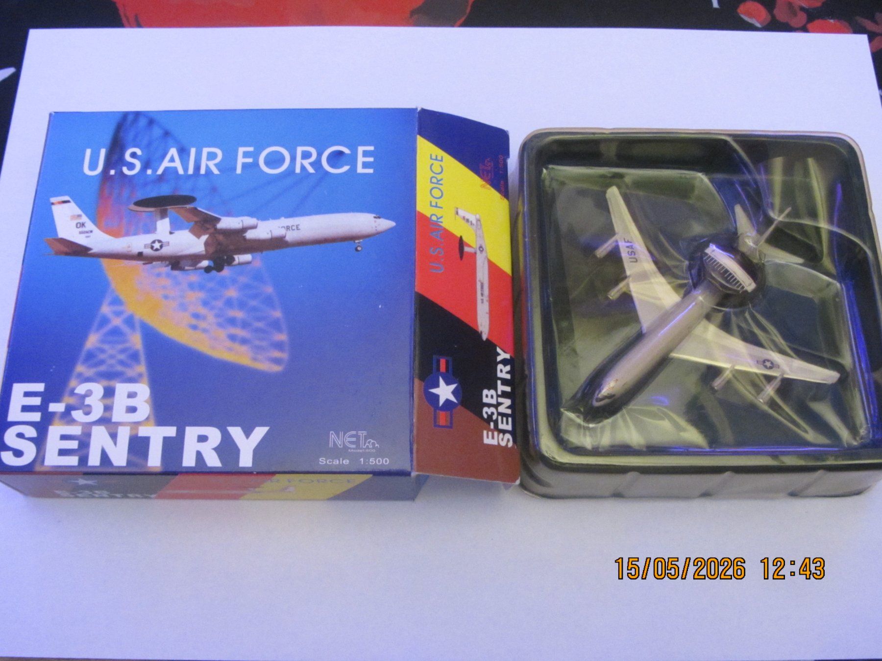 Kit di modellismo & Modellini statici: E-3B Sentry US Air Force 1:500 – Nuovo e nell'imballaggio originale da Kirchberg BE venduto da sonne88 1
