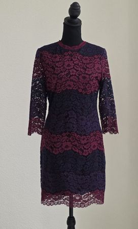  Abendkleid mit Spitze Gr. 38 