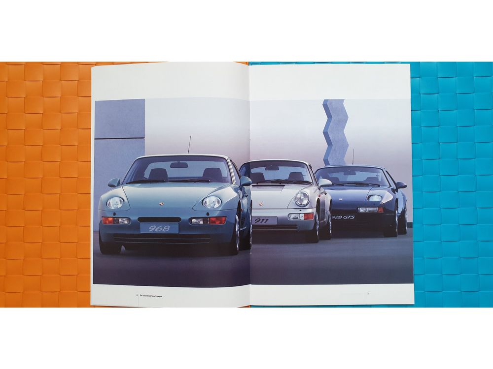 Revues & Magazines: PORSCHE PROGRAMM 1992 / 911, 928, 968 - Prospekt / Katalog – D'occasion à Viganello par CARLiteratur 3