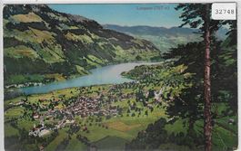 Lungern - Generalansicht - Litho