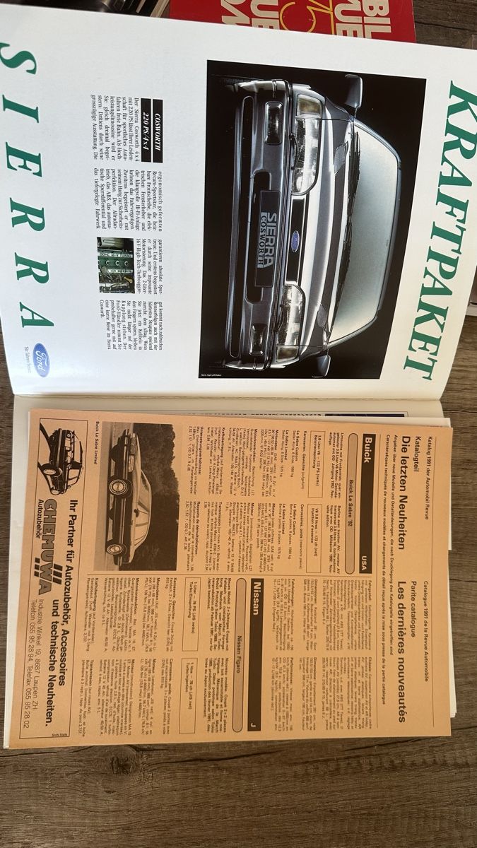 Libri: REVUE AUTOMOBILE Catalogue 1991 – Nuovo (secondo la descrizione) da Tolochenaz venduto da Dorry01 1