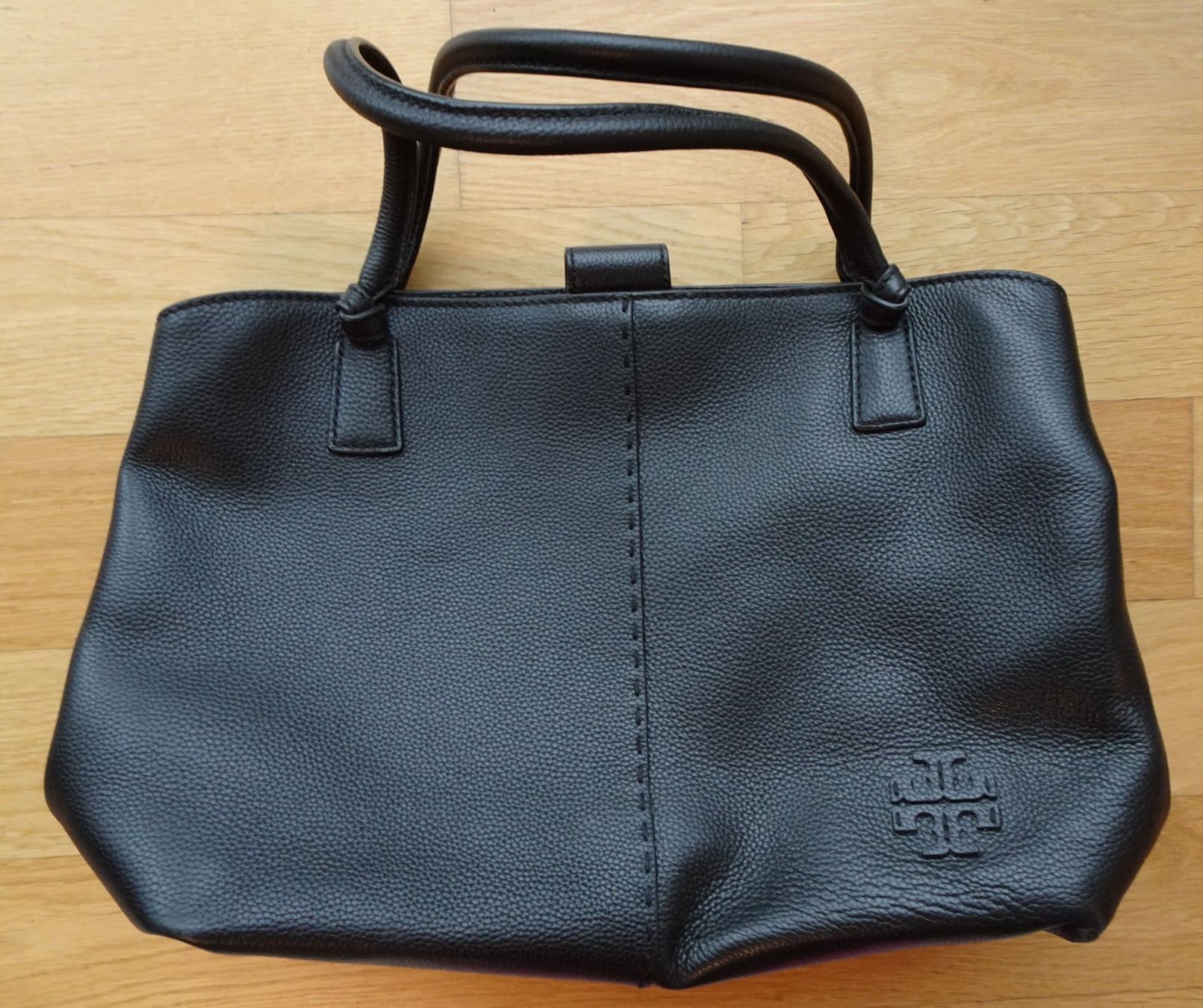 Tory Burch Borse da donna: Tory Burch Handtasche Leder schwarz – Usato da Winterthur venduto da blumeblau77
