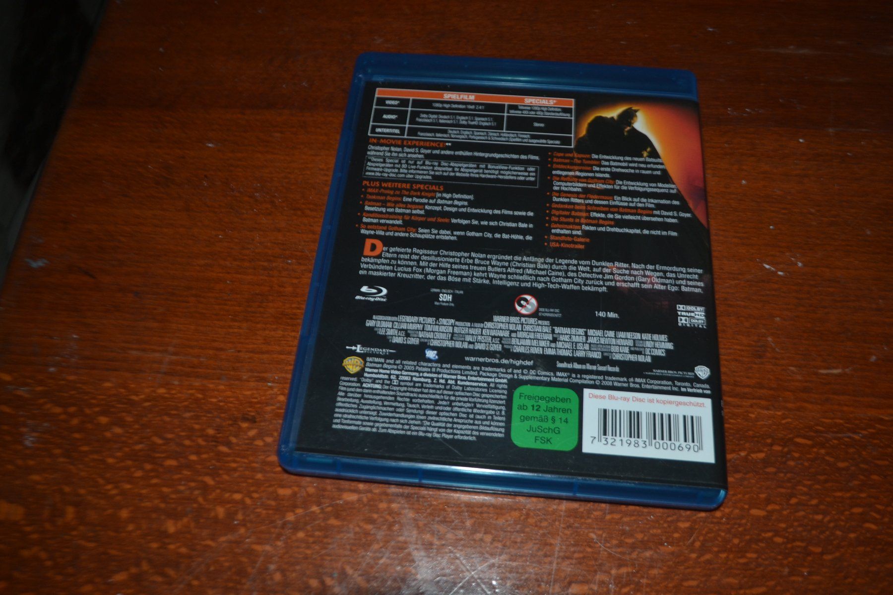 Tutti i DVDs: Batman Begins – Usato da Laupen ZH venduto da chefdom 1