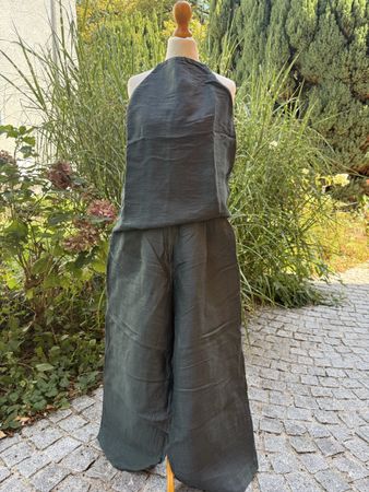 Massimo Dutti Zweiteiler aus Leinen – Grösse 34