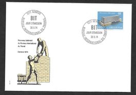 FDC BIT (D IV) 105 ET Genève 30.5.1974