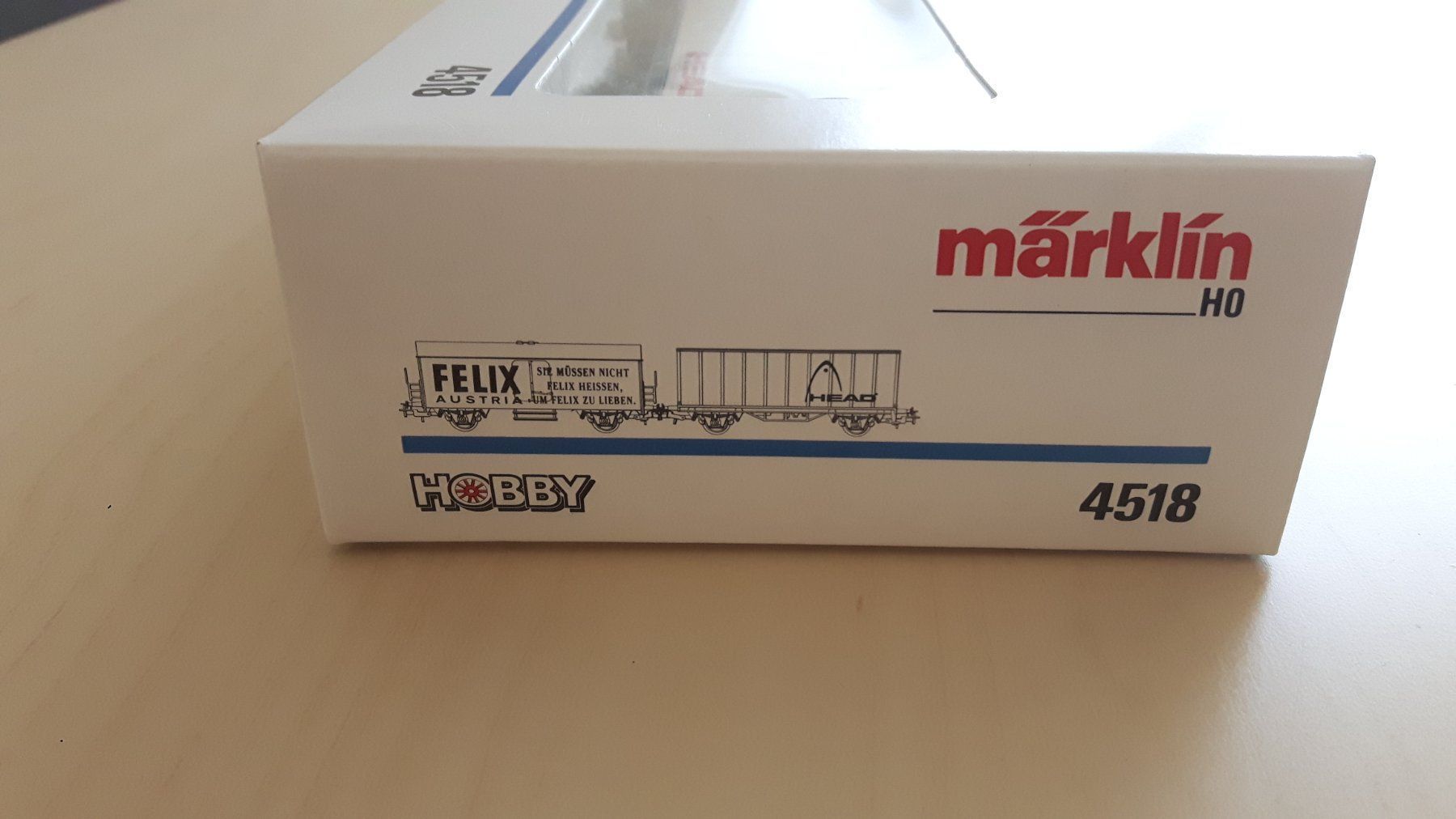 Märklin Modellini di ferrovie: Lot de deux wagon Autriche 4518 head – Nuovo e nell'imballaggio originale da Cortaillod venduto da duchmoc 2