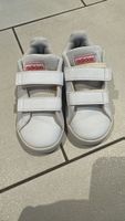 Kinder Turnschuhe Adidas weiss Klett Grösse 24