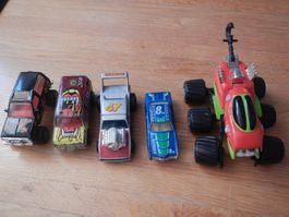Fancy Autos, 5 Stk, Hot Wheels, Matchbox u.a.