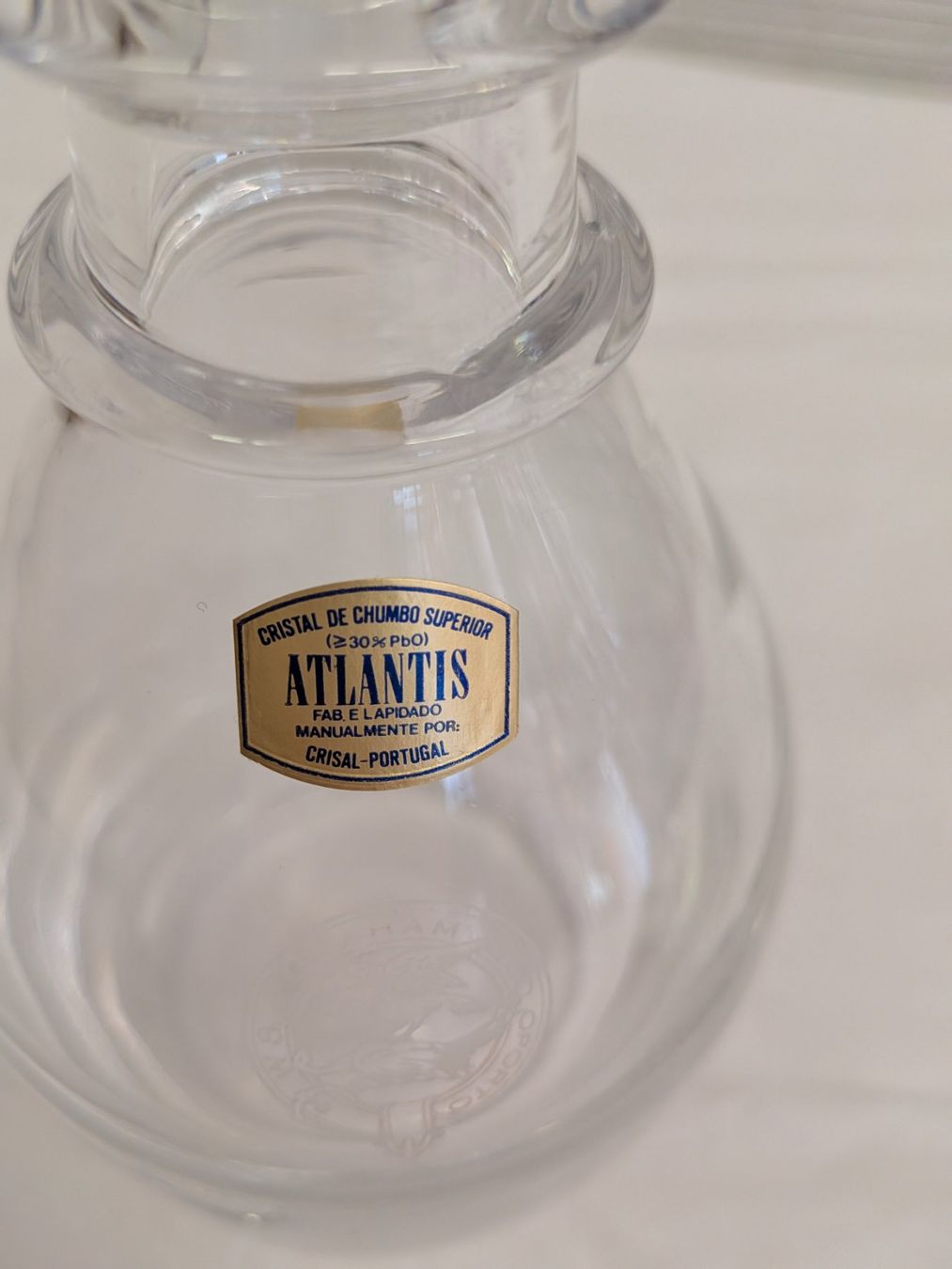 Caraffe: Atlantis Kristallglas Karaffe Decanter – Usato da Emmen venduto da Brockofsky 3