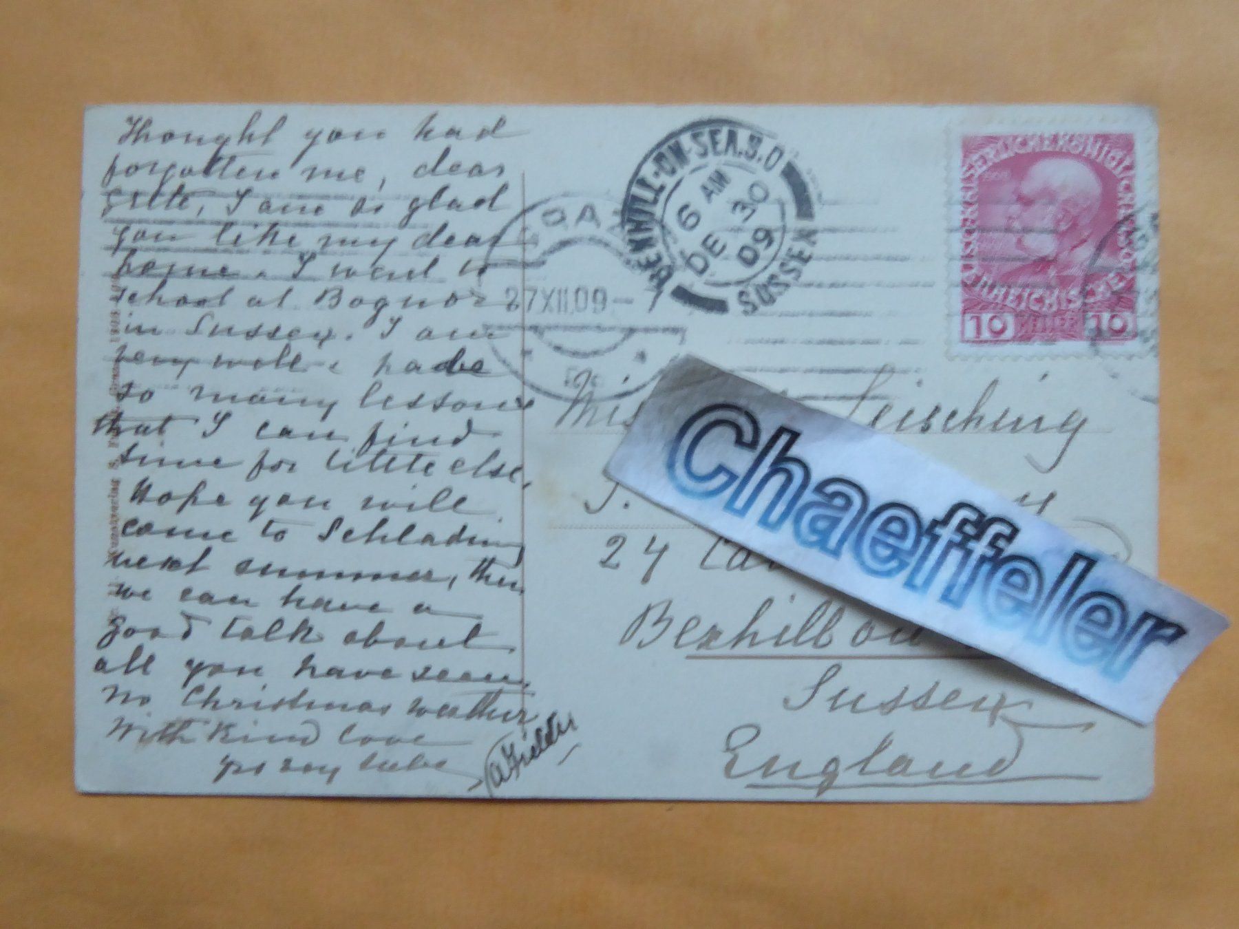 Cartes postales: 1909 Graz im Schnee. – D'occasion à Zürich par Chaeffeler 1
