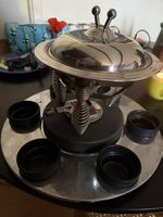 Antikes Fondue Chinoise Set