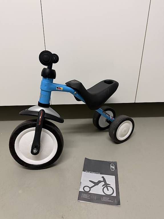 Fahrzeuge für Kinder: Puky Pukymoto Blau – Gebraucht aus Frümsen von Schmitz