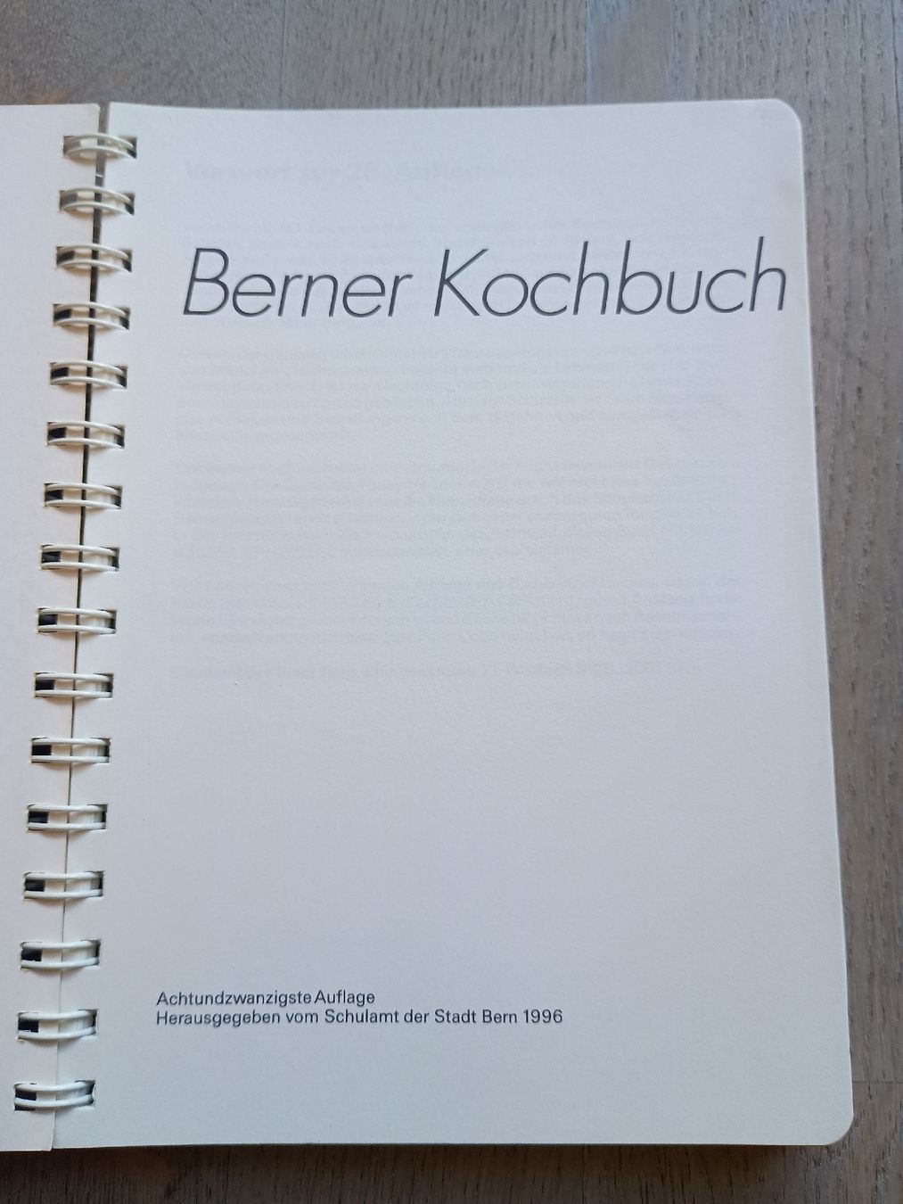 Livres: Berner Kochbuch  – D'occasion à Kirchlindach par Chantalone 1
