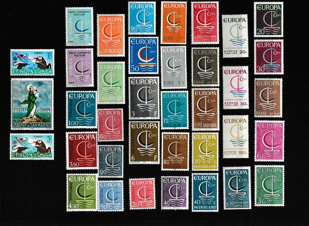 Prophila Collection Luxemburg Briefmarken – Jahrgang 1972 Komplett, Postfrisch MNH