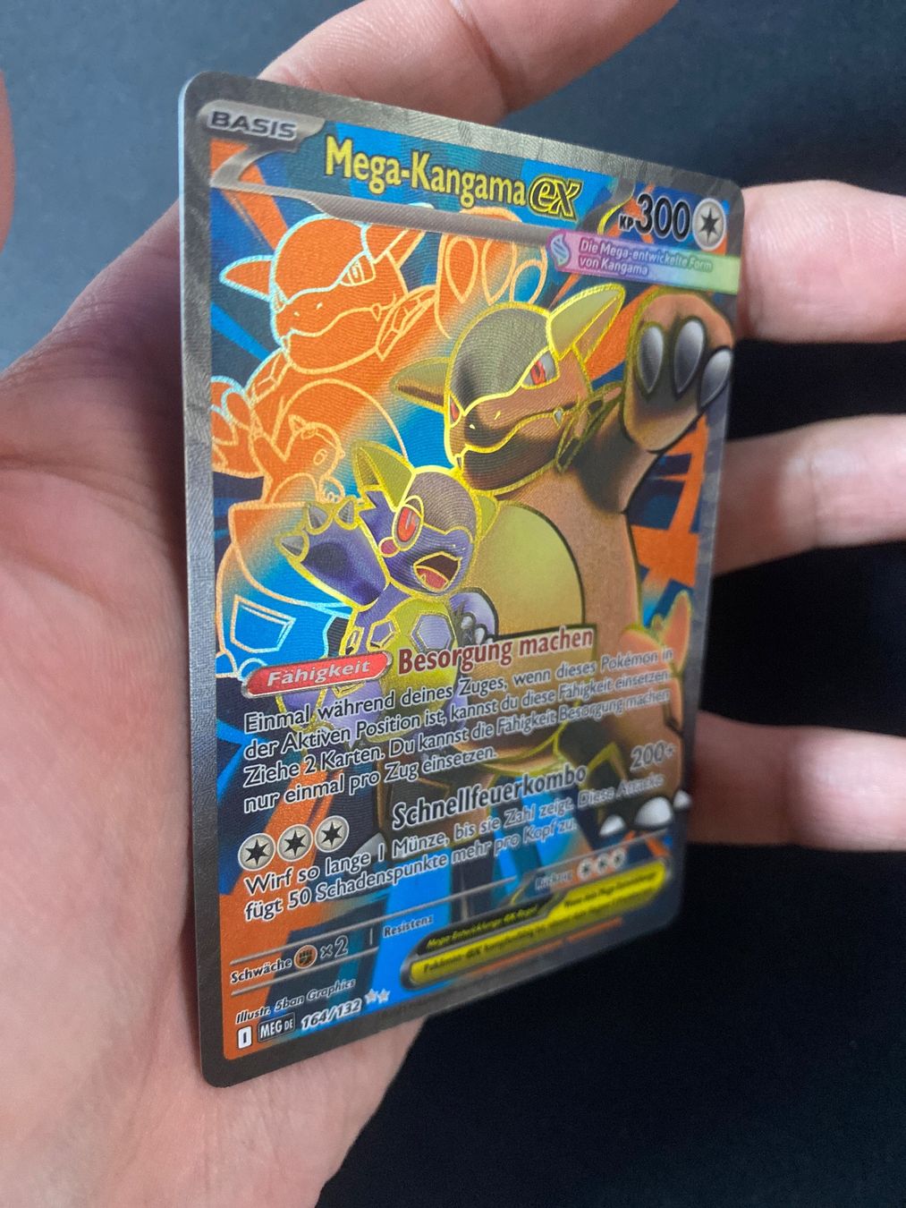 Pokémon Carte collezionabili: Mega Kangama ex 164 - Kangaskhan ex - Mega Evolution - DE – Nuovo (secondo la descrizione) da Hausen AG venduto da Shrade 2