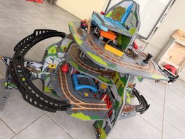 Große Hape Bergmine Holz-Eisenbahn – BRIO kompatibel