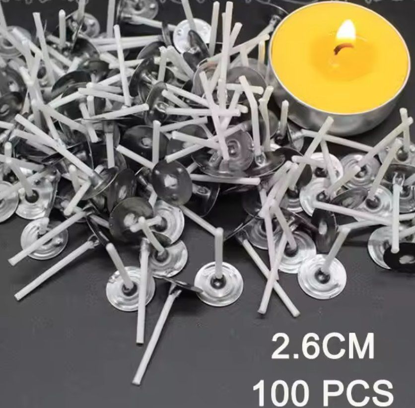 Kerzen: 20 Stück Kerzendochte 2,6cm – Neu und originalverpackt aus Dintikon von Vexi