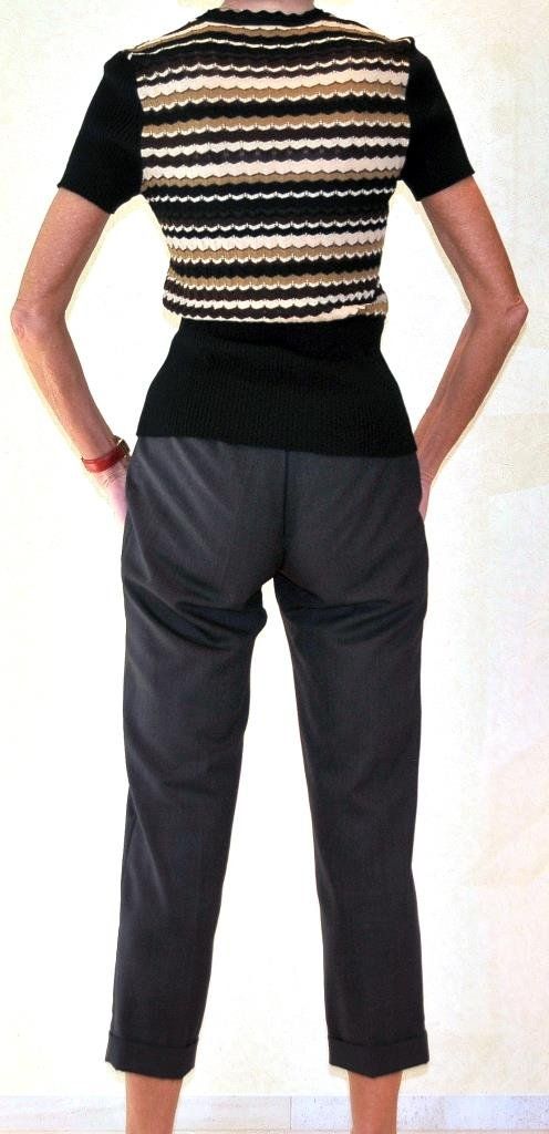 Loro Piana Pantaloni: Loro Piana Chinohose+Escada Top – Usato da Gersau venduto da Anna-1 2