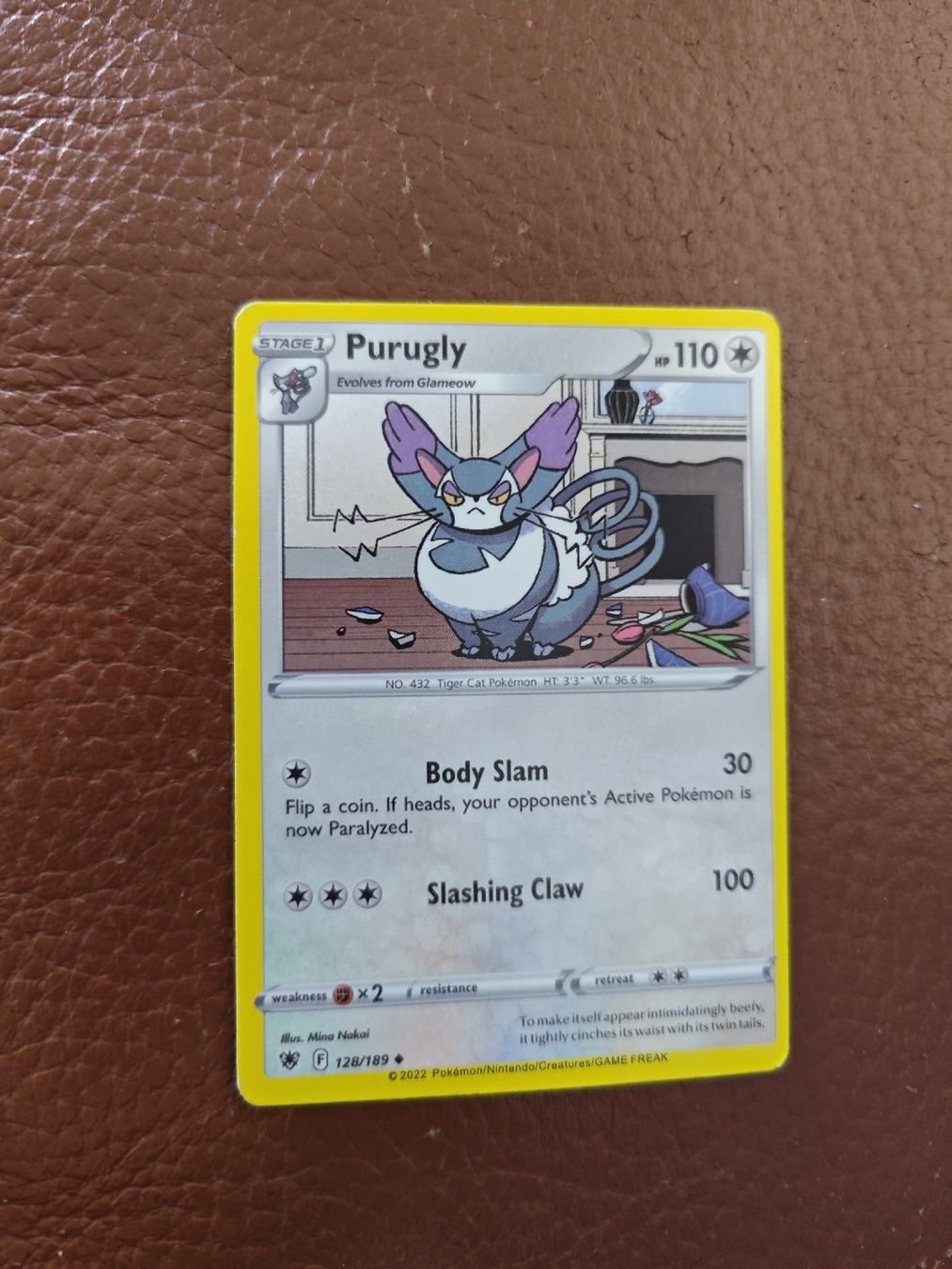 Pokémon Carte collezionabili: Pokémon Purugli – Usato da Neuchâtel venduto da nbr_z8jr