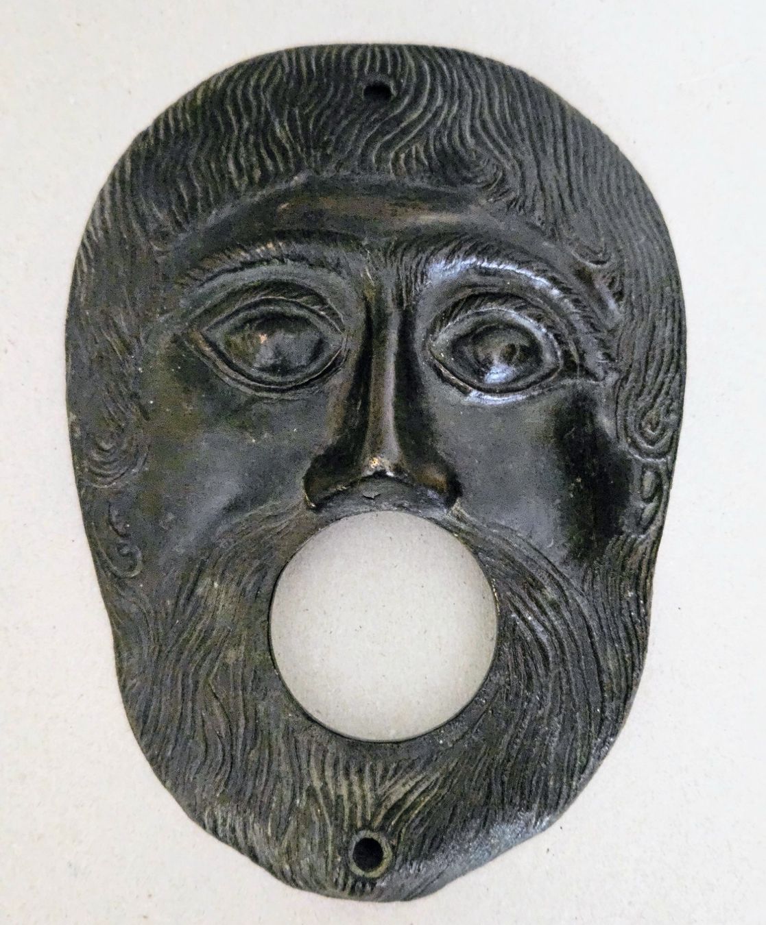 Sculture & Statue: Brunnen Maske aus Messing – Usato da Lugano venduto da Numisartes 6
