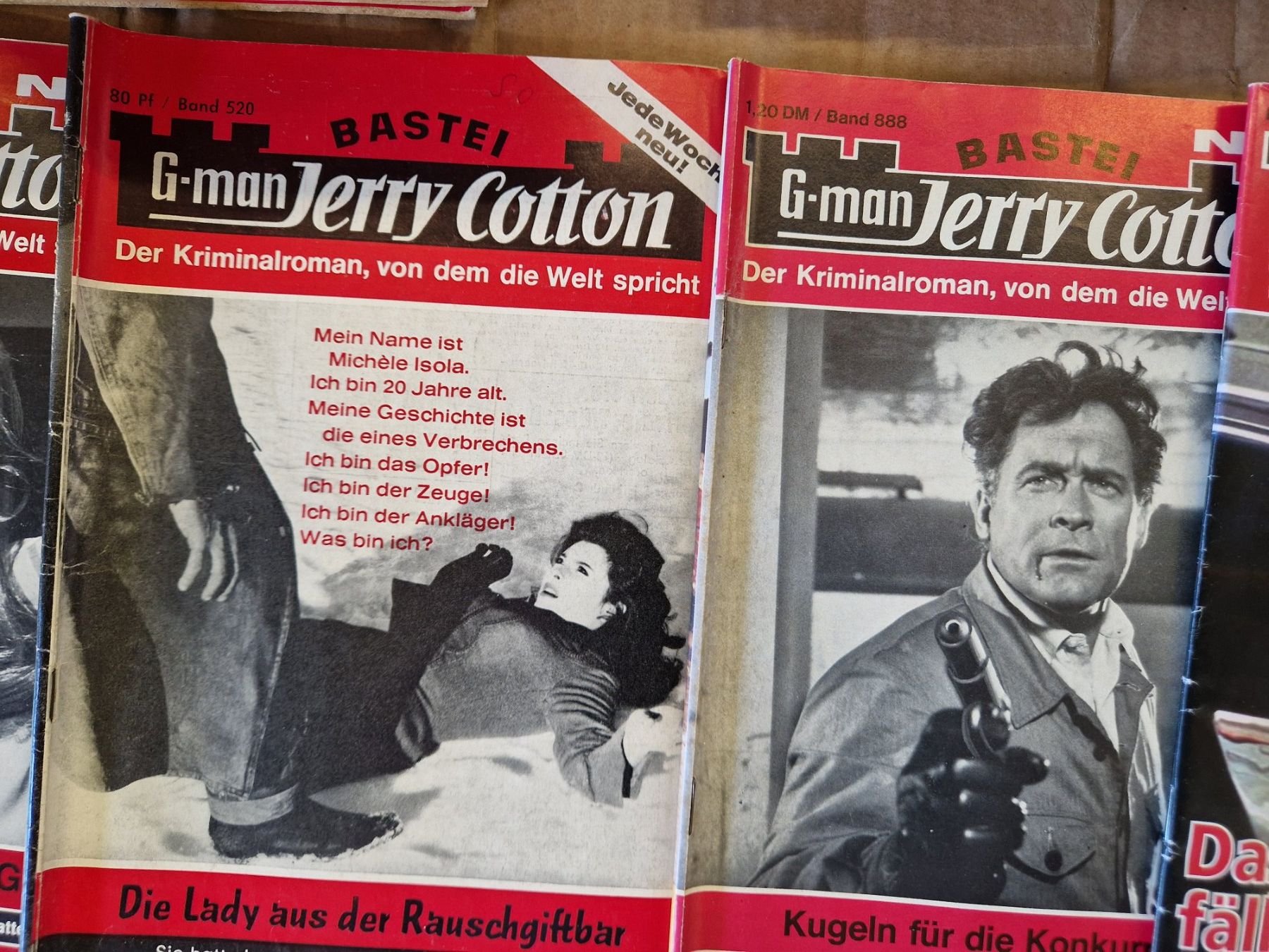Libri: 69 Stück Jerry Cotton Romane – Usato da Wädenswil venduto da verebe 6