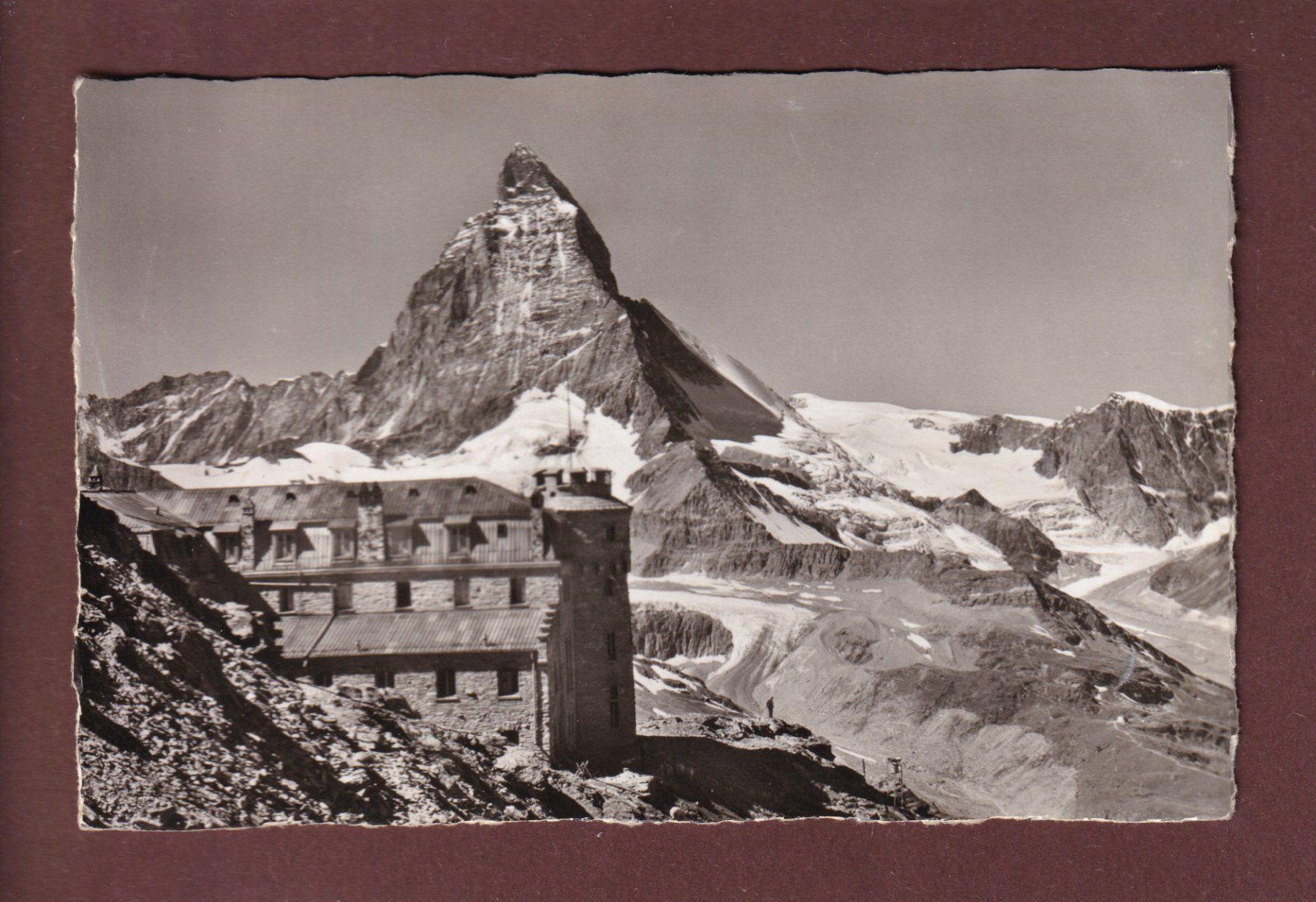 Cartoline postali: GORNERGRAT - Kulmhotel - Matterhorn – Usato da Pully venduto da nicecards