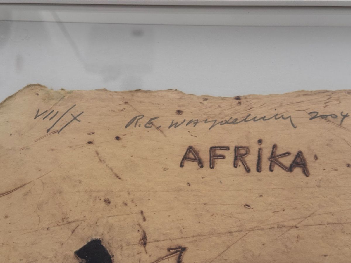 Dipinti: Raymond E. Waydelich "Afrika", – Nuovo (secondo la descrizione) da Locarno venduto da Valermait02 3