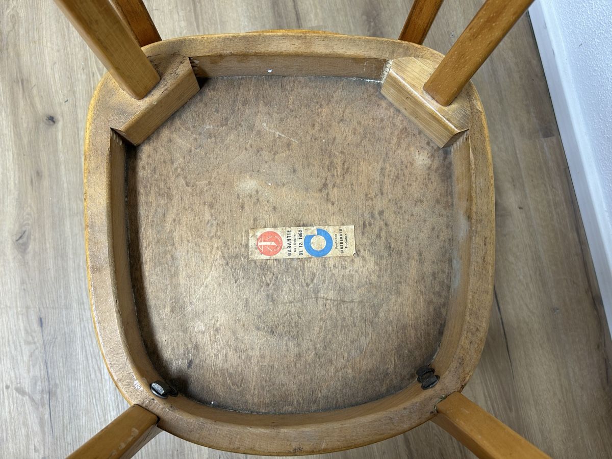 Girsberger Sedie: 6er Set Girsberger Beizenstühle – Usato da Basel venduto da MoebelSackmann 6
