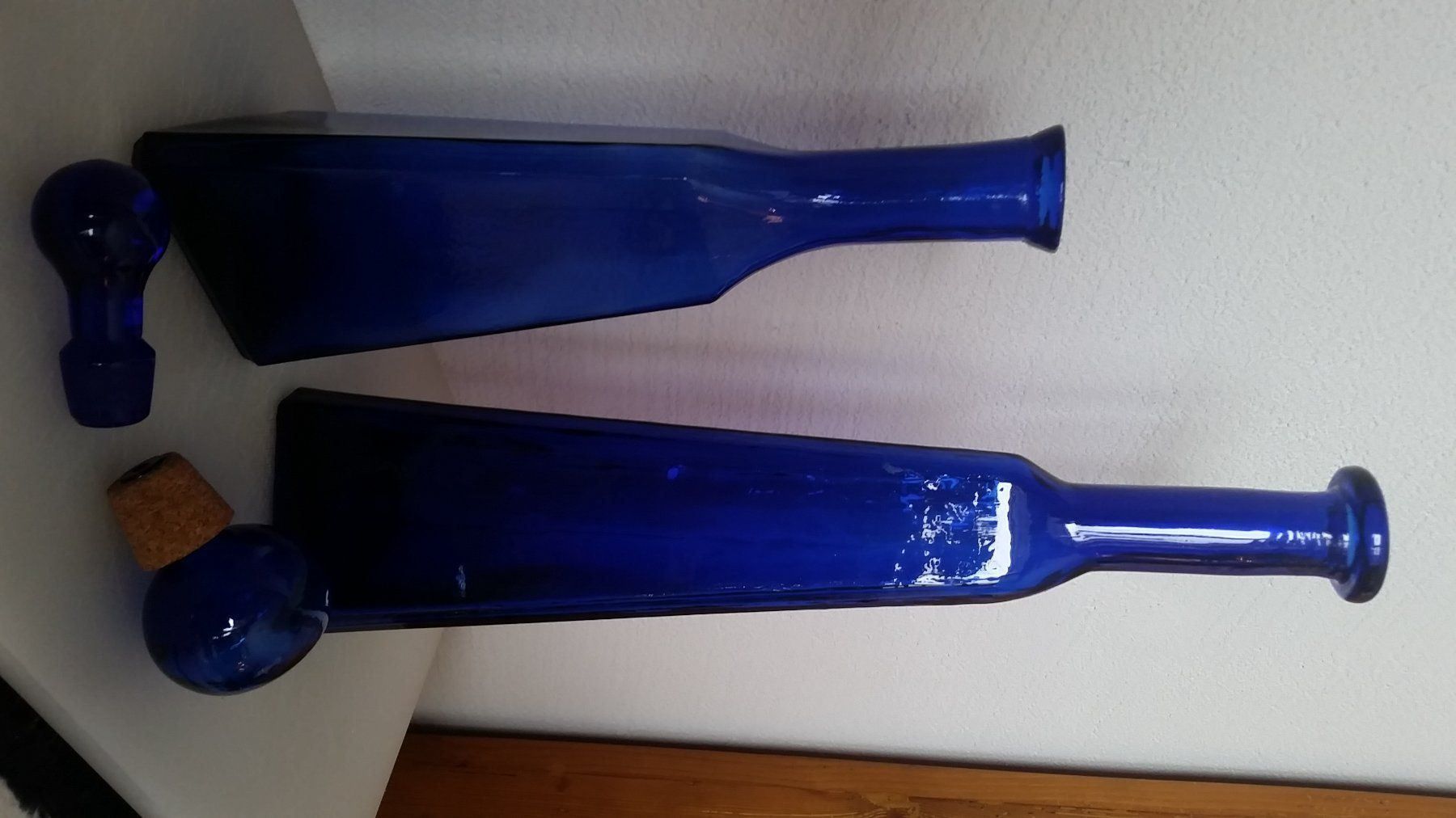 Caraffe: Vase, Glaskaraffe 2 Stk. mit Verschluss – Nuovo (secondo la descrizione) da Herrliberg venduto da AlexandraBopp 4