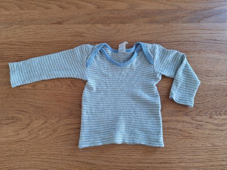 Wolle-Seide Oberteil / Shirt / Pulli von Engel Gr 62/68