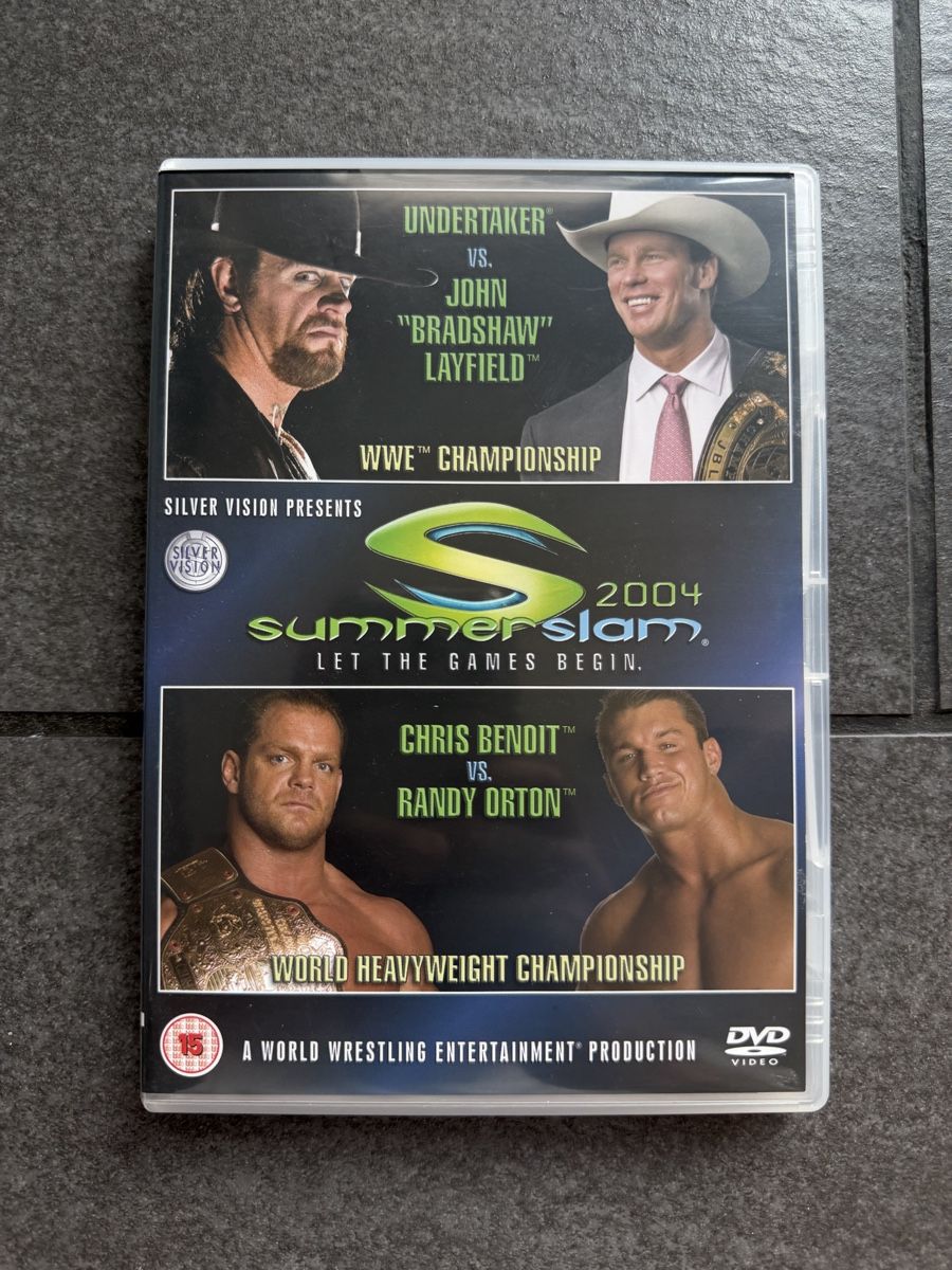 Tutti i DVDs: WWE SummerSlam 2004 DVD – Usato da Zürich venduto da cENS0R