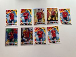 Topps EM Karten Spanien