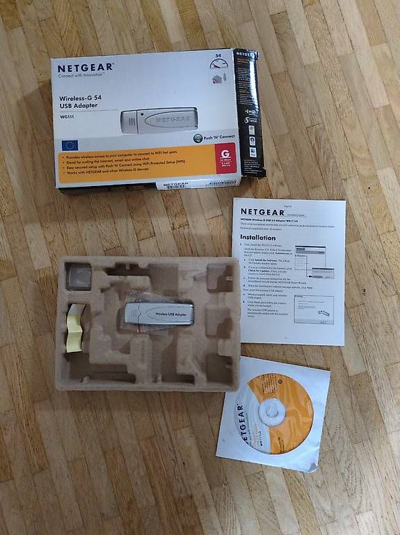 USB Sticks: Clé USB WiFi NETGEAR WG111 – Gebraucht aus Granges (Veveyse) von FlorianDe 1