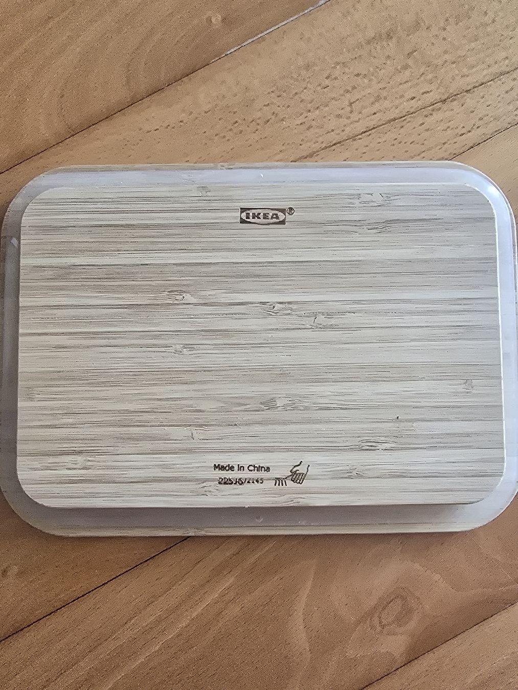 Ikea Contenitori & Simili: 2 Bambus Deckel rechteckig Ikea Vorratsbehälter – Nuovo (secondo la descrizione) da Herrliberg venduto da mandycandy.studio 1