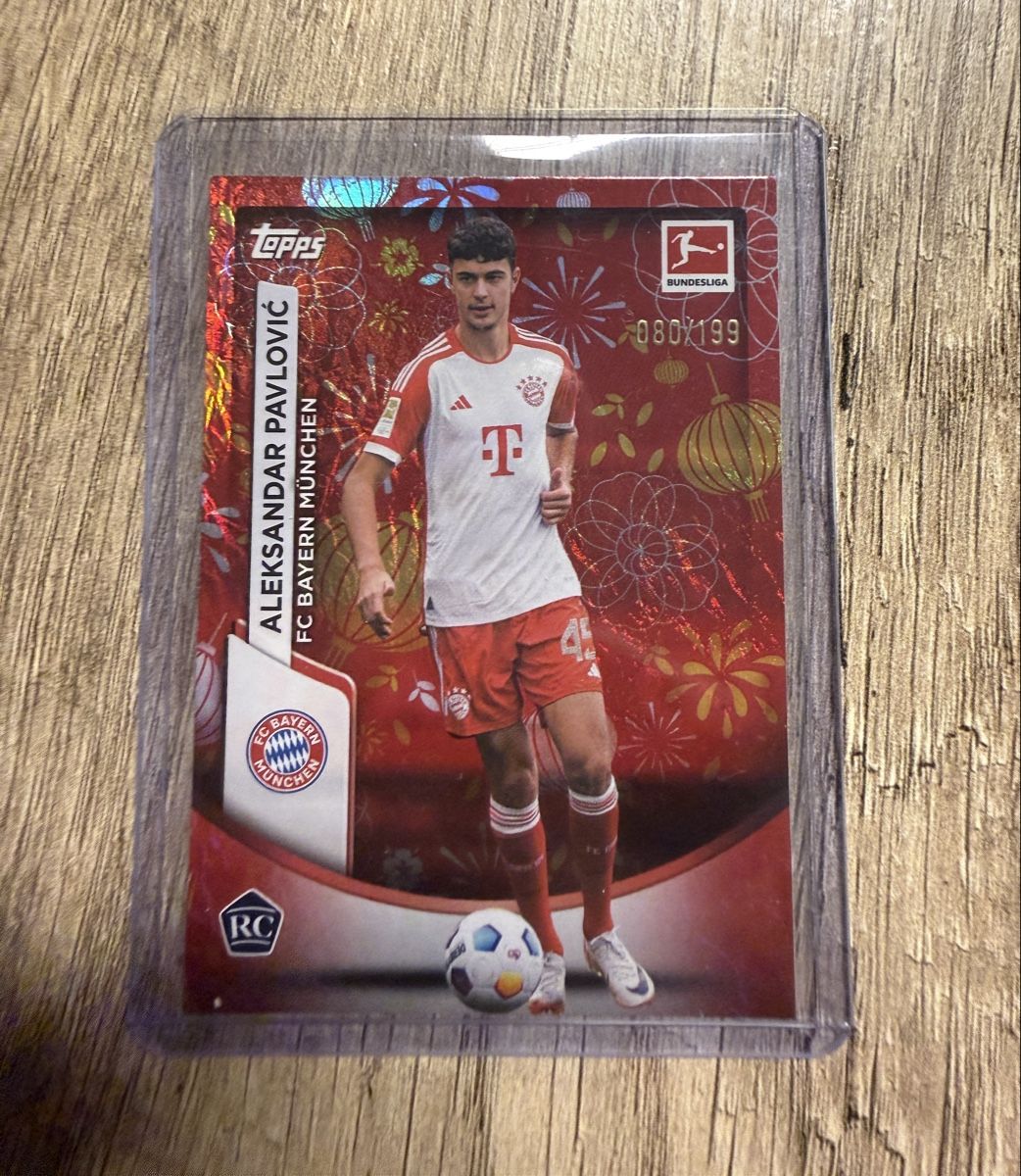 Topps Sammelbilder & Trading cards: Aleksandar Pavlovic Topps RCCard 080/19 – Neu (gemäss Beschreibung) aus Koblenz von Maestro_TCG