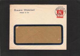 GS 20 Rp  Brauerei Wädenswil , Weber & Cie , 23.X.1920
