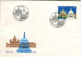 Ersttagsbrief "Kapitol & Bundeshaus".