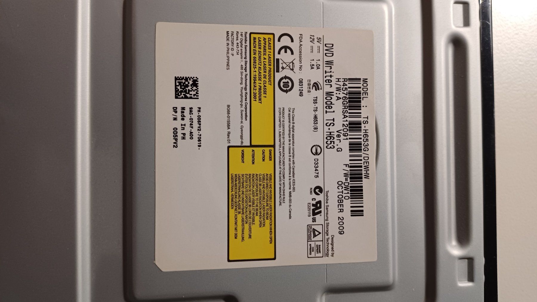 Dell PC: DVD /CD / Brenner für Einbau – Usato da Zollikerberg venduto da Kaugo 2