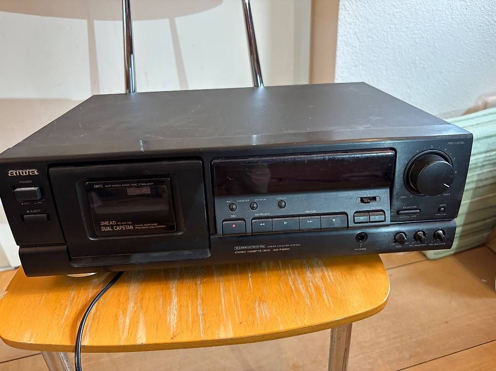 Musicassette: Aiwa Sterea Casesette Deck AD-F850 – Usato da Winterthur venduto da martinlu