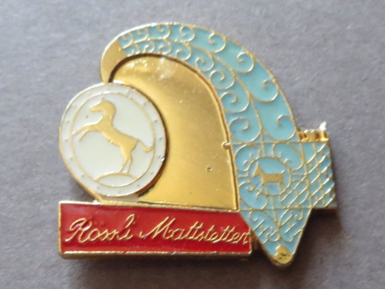 Plaquettes & Badges: PIN, RÖSSLI MATTSTETTEN RESTAURANT – D'occasion à Neuhausen par luckimucki