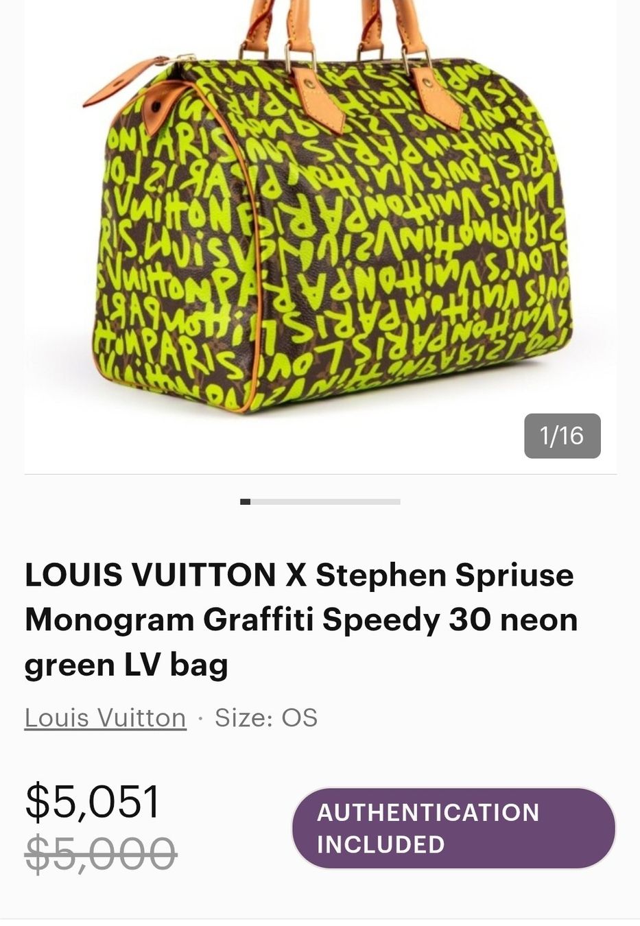 Louis Vuitton Taschen für Damen: Louis Vuitton Graffiti Stephen Sprouse Speedy 30 – Neu (gemäss Beschreibung) aus Maienfeld von Andyr44 8